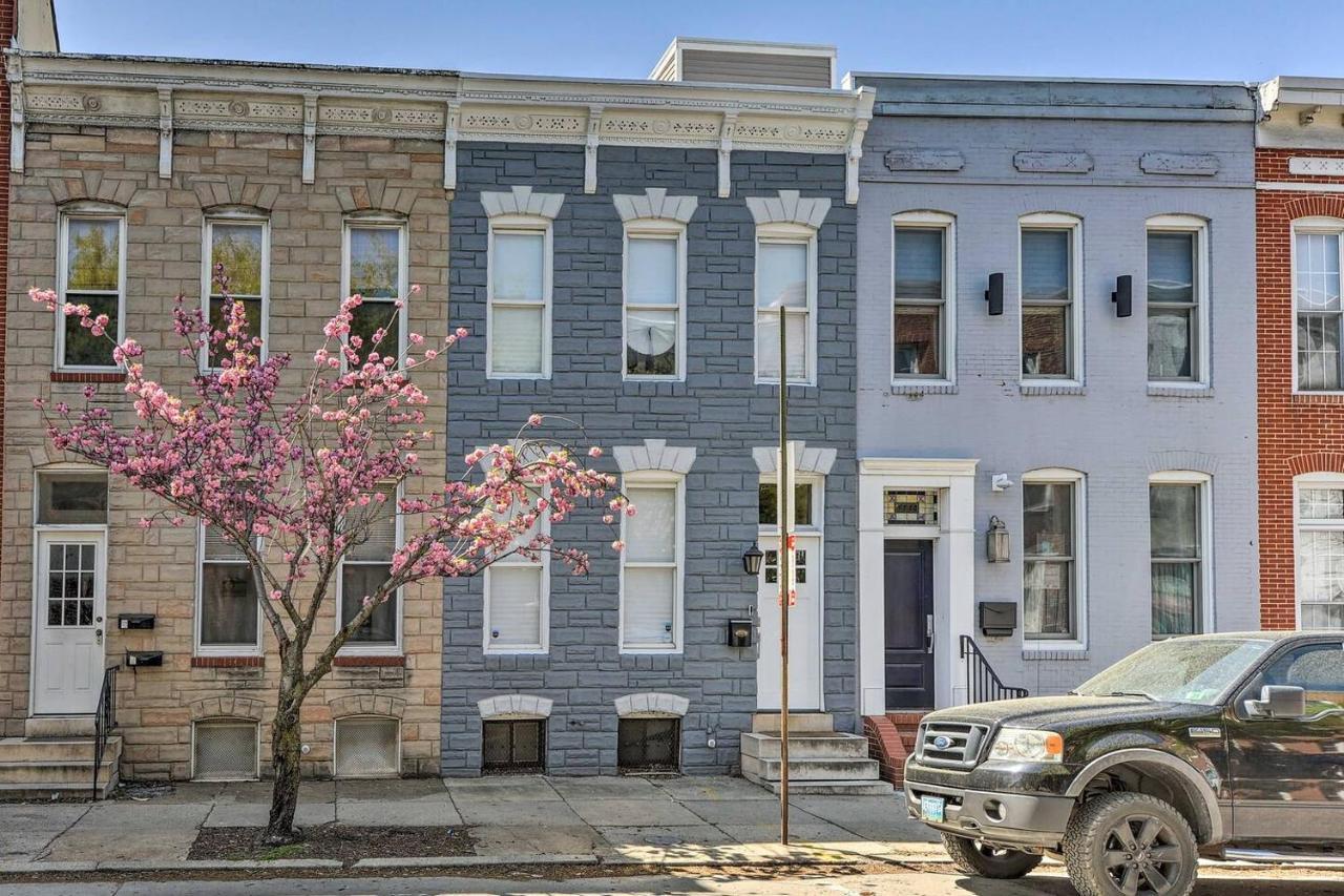Baltimore Abode, Walk To Cross Street Market! المظهر الخارجي الصورة