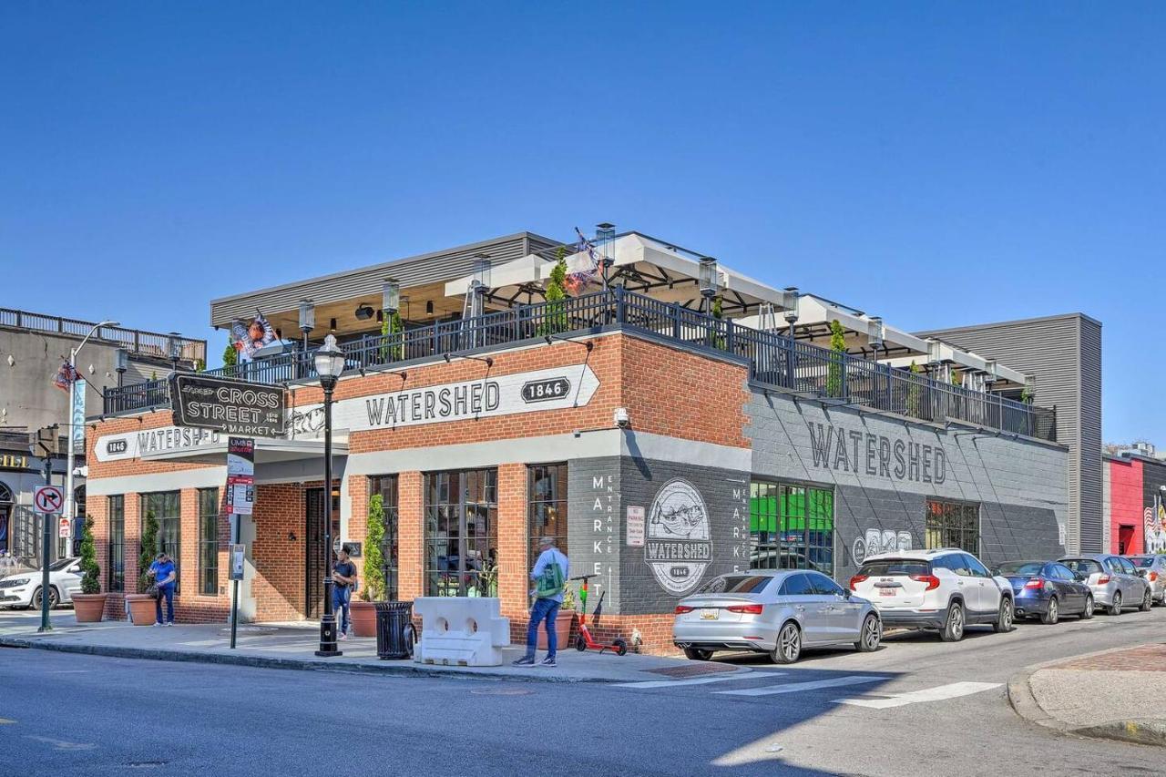 Baltimore Abode, Walk To Cross Street Market! المظهر الخارجي الصورة